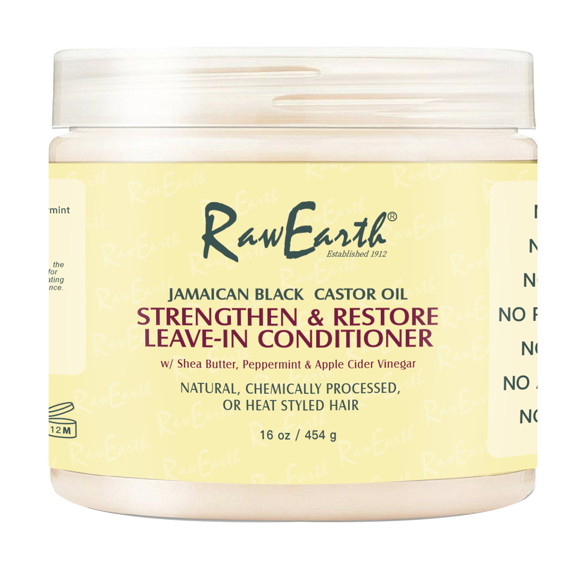 Private Label jamaican black castor oil Leave in conditioner Shea Butter oil hair conditioner