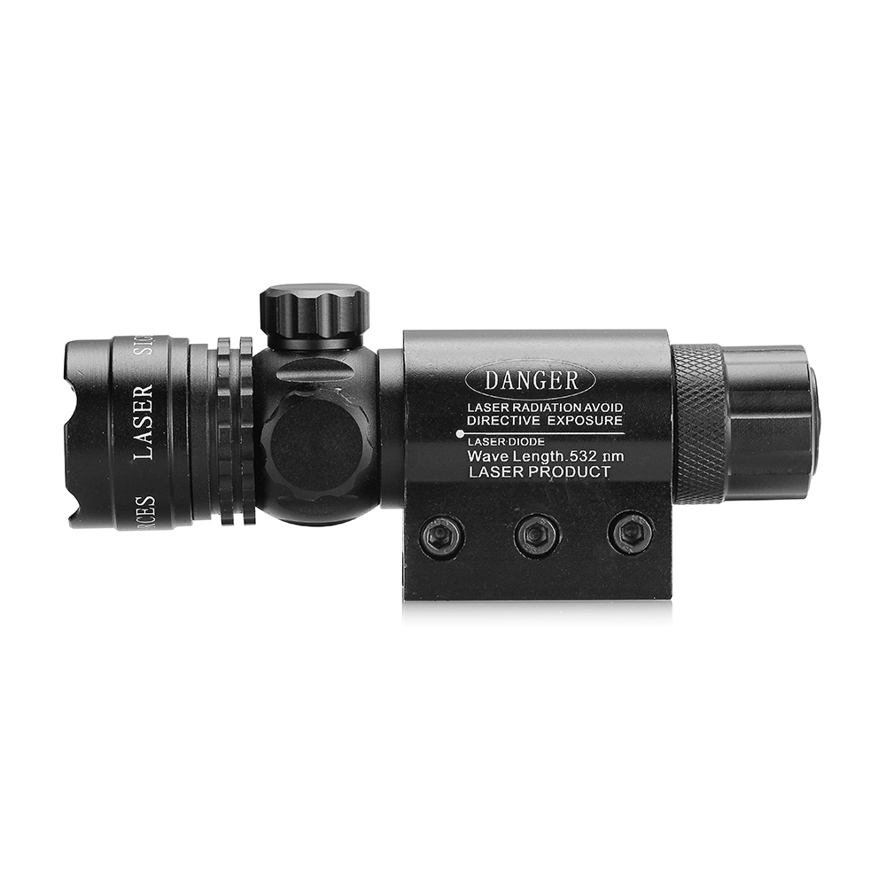 Dropshipping Tactical Outdoor Hunting Shooting Rifle Rail Mount Torch Shape Green Red laser Bore Sight
