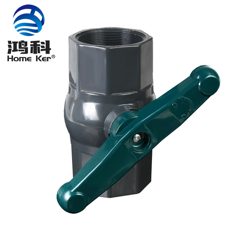 Factory manufacture various pvc ball valve safety valve octagonal Pvc Compact Ball Valve