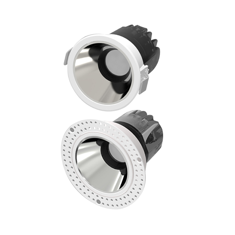 Ip44 dimmable gu10 Точечный светильник cob встраиваемые потолочные светодиодные прожекторы
