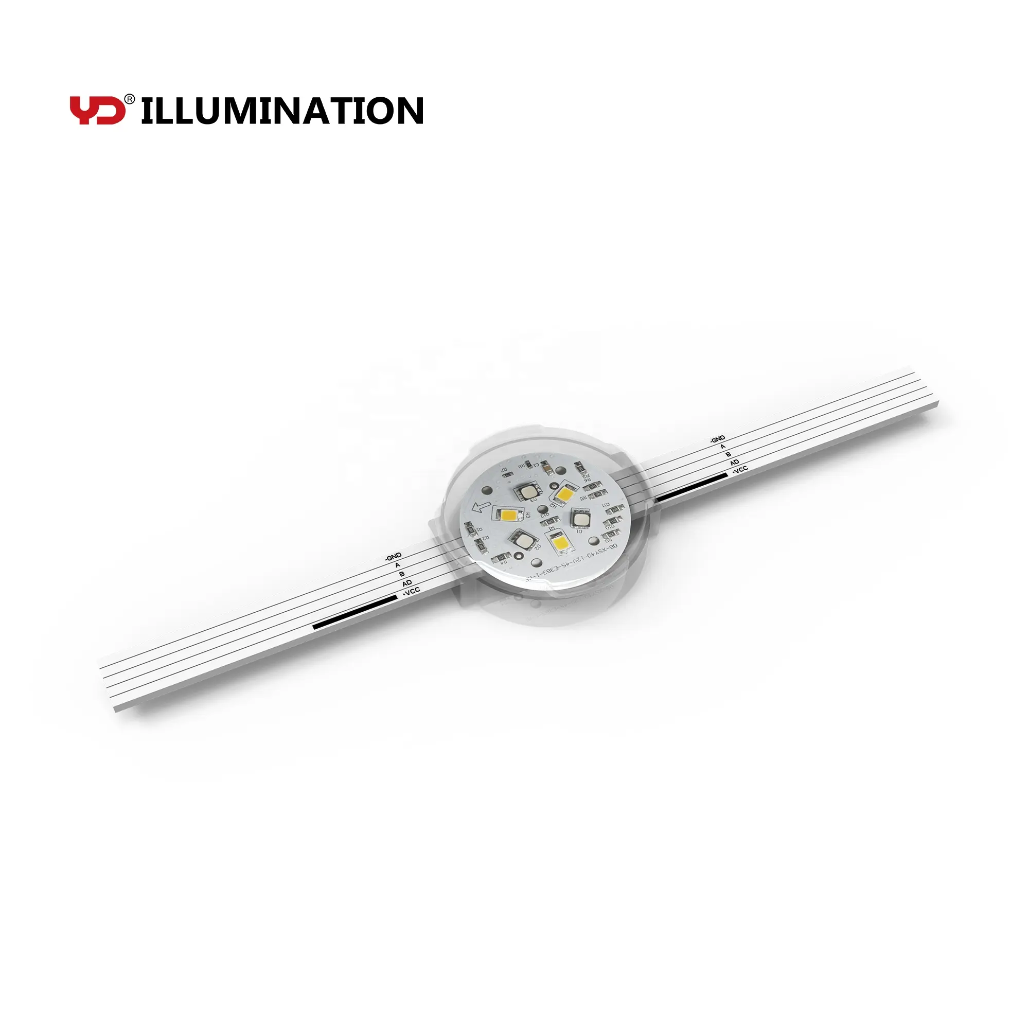 rgb led cluster source round led light string for outdoor bridge lighting
