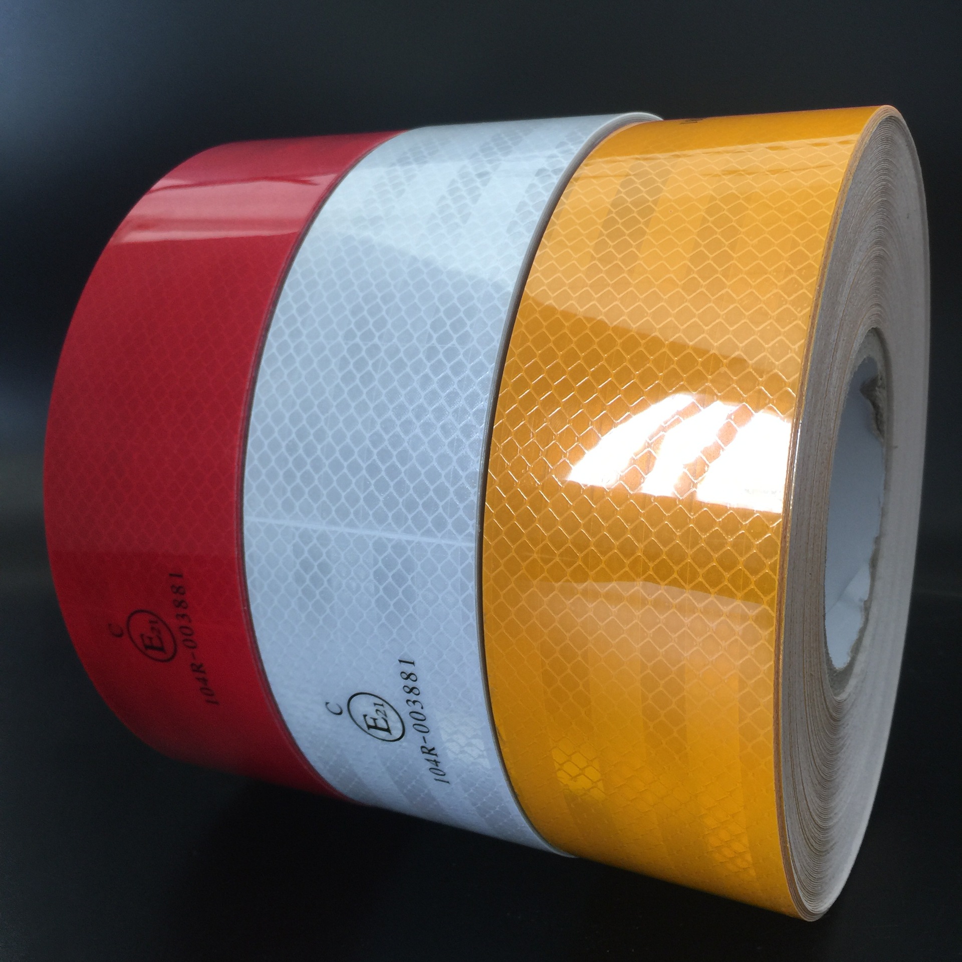 High visible Red White Yellow Contour Marking EC21 104R Truck Lorry Trailer Reflective tape