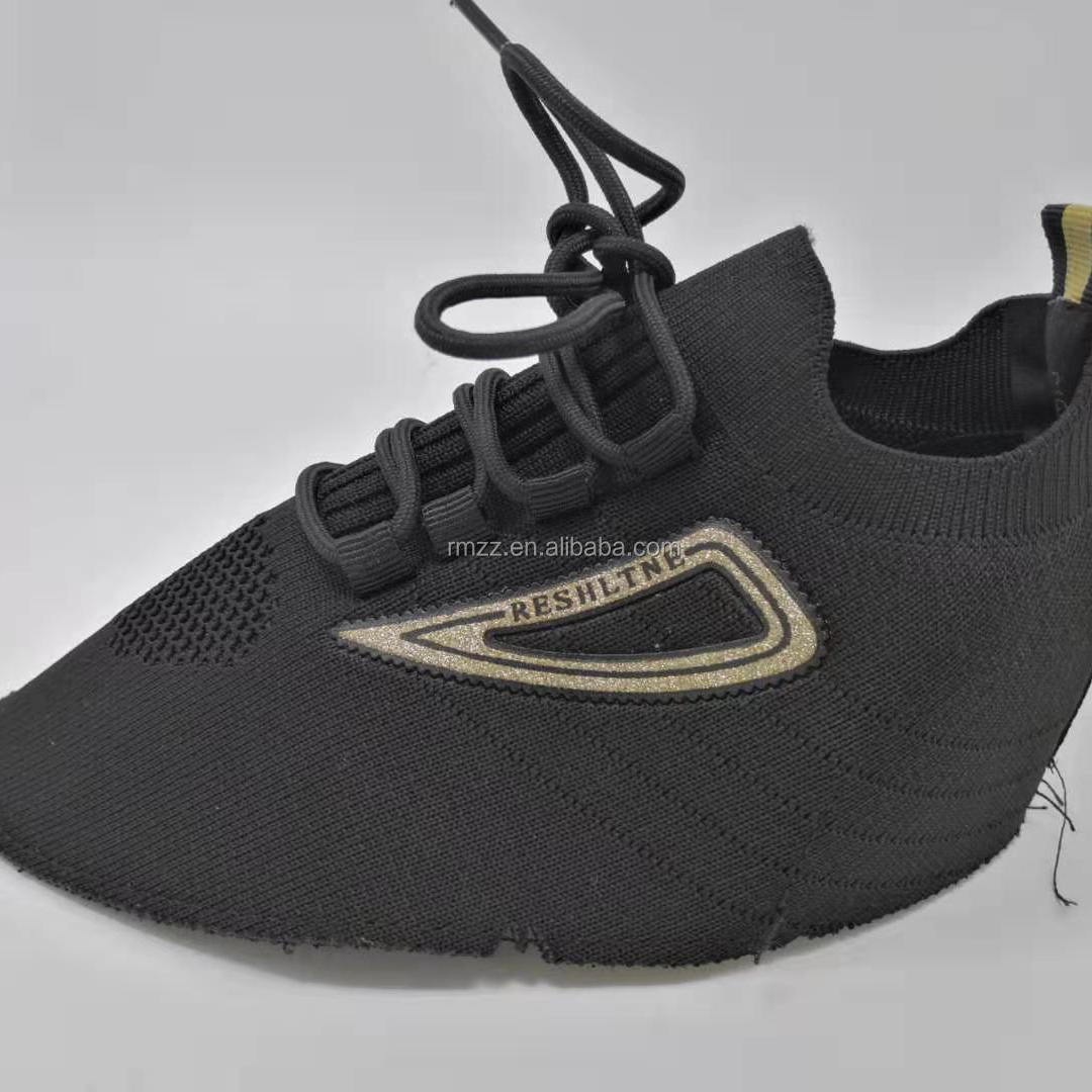 2022 factory direct sale customizable capelladas de zapatillas fly knit semi-finished sport shoe upper