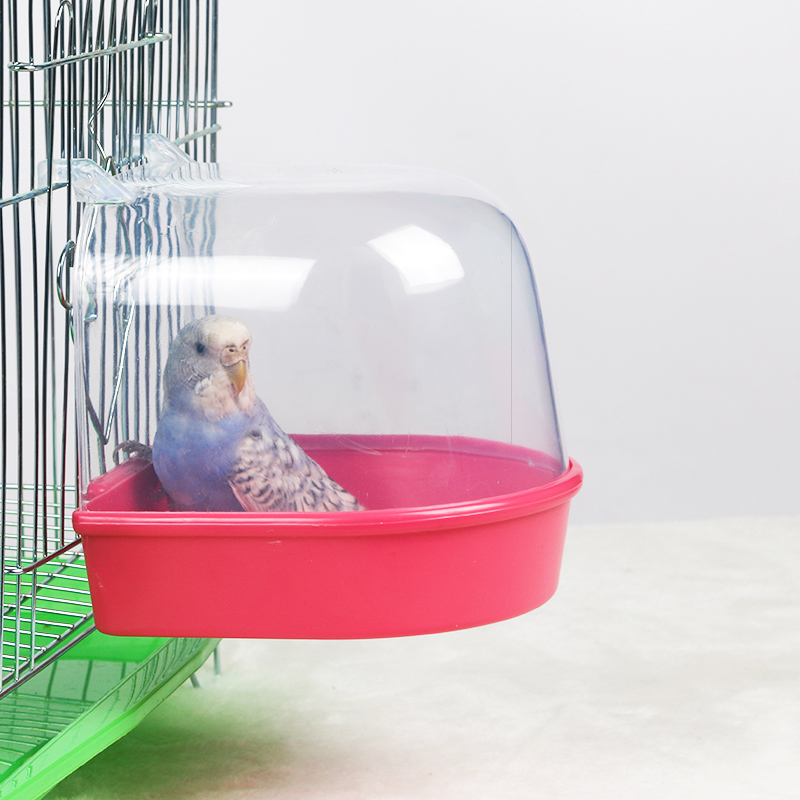 Раковина для ванны с птичьими птицами, раковина для ванны, budgerigar, попугай, птичьи глаза с вышивкой, пахидерм, принадлежности, приборы, большая птичья клетка, коробка для ванны