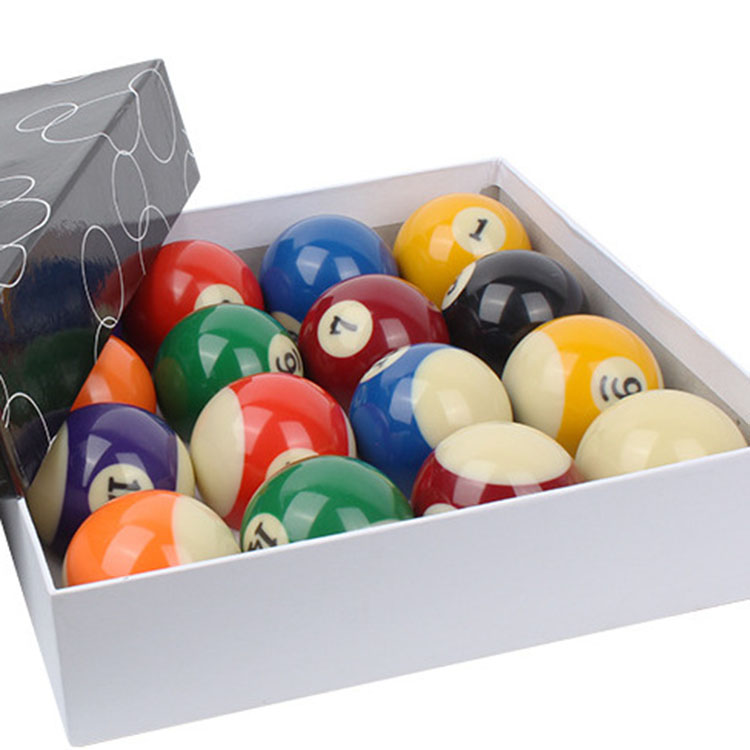 Regular size 57.2mm American Black 8 Snooker balls ball set complete 16 bals pool table accessories Billiards Accessories