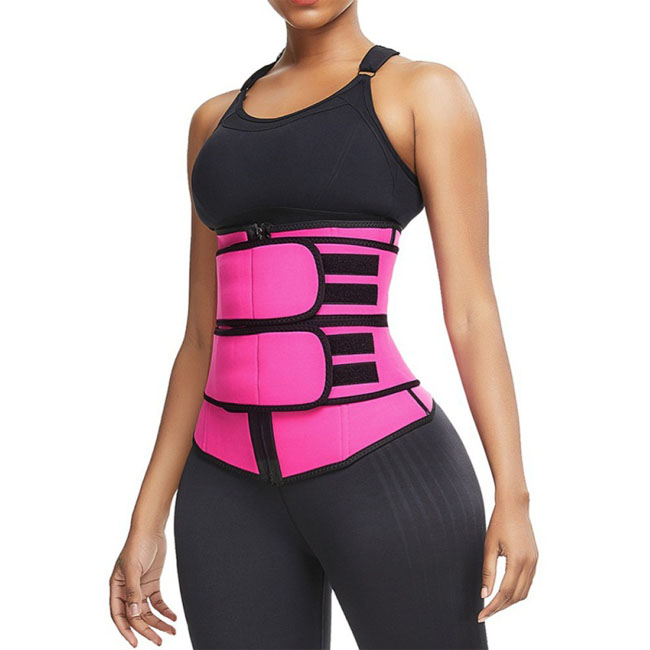 Wholesale Custom Tummy Wrap Vest Corset Belt Waist trainer slimming Latex Sweat Waist Trainers