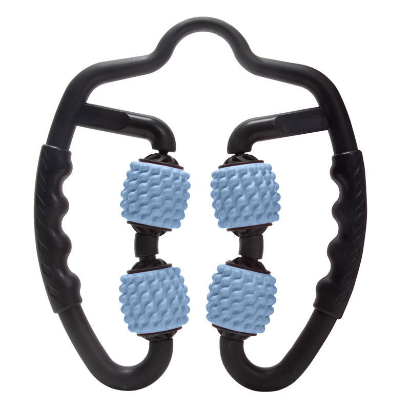 Ring leg clamp massager elimination type muscle relaxer wheel calf massage roller stovepipe artifact fitness