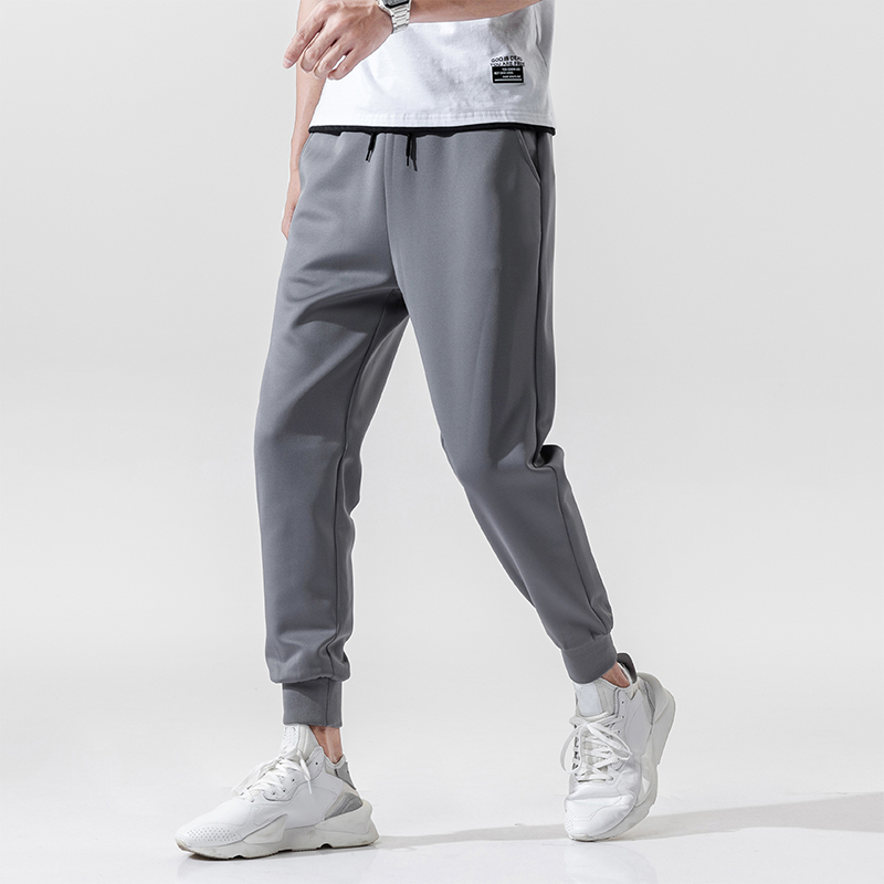 wholesale tiktok hot-sales elastic waist sweatpants accept logo custom