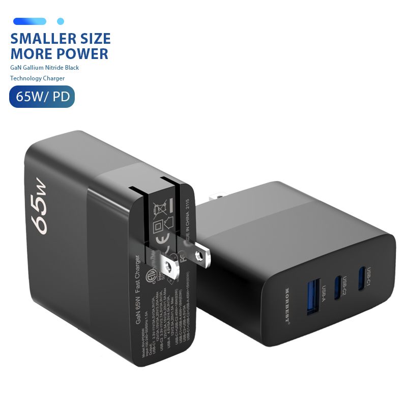 65 Вт GaN 4,0 PD USB быстрая зарядка для смартфонов планшетов Быстрая зарядка