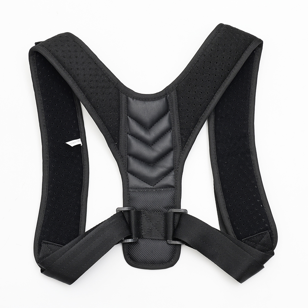 LOGO Best Seller Unisex Adjustable Upper Back Straight Clavicle Correction Strap Brace Posture Corrector Sport Stype