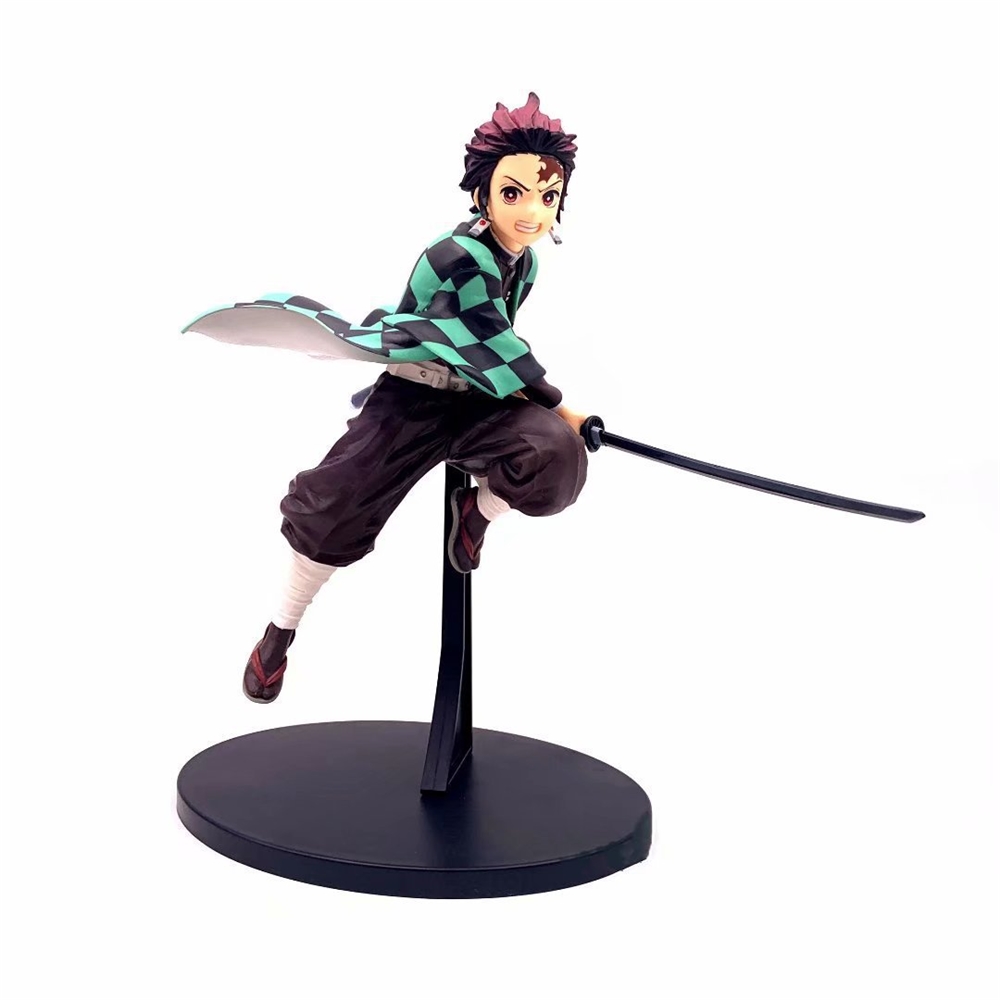 Hot sale 15cm anime demon slayer kimetsu no yaiba Kamado Tanjirou action figure PVC model toys