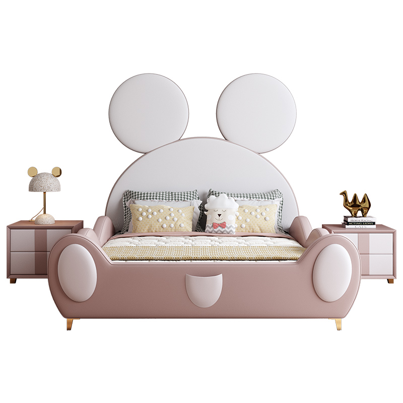 baby nest room furniture set slidekid princess toddler bed with cartoon latest design solid wood frame children's for girls bed
