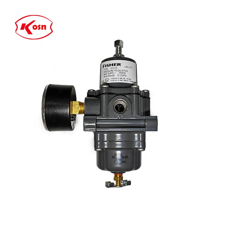 Американский Фишер оригинал новый 0-60psi 67CFR-600 регулятор давления фильтра рыболовный клапан