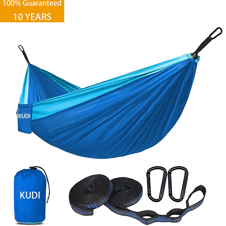 OEM/ODM 210T/70D парашютный нейлоновый Сверхлегкий гамак с принтом для кемпинга, уличное качели оборудование для походов
