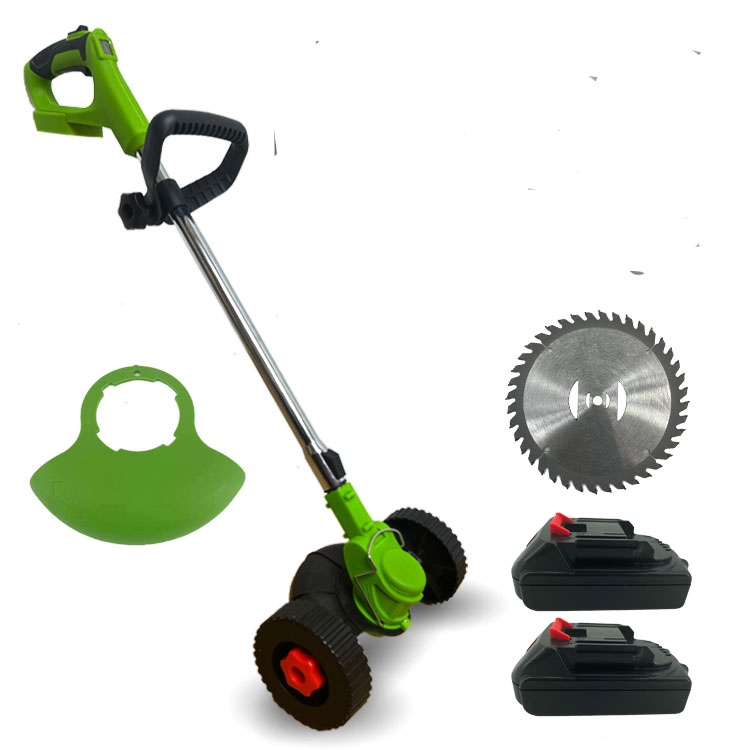 12V 2000mah mini home hand held light weight garden tool electric grass cutting lawn mower