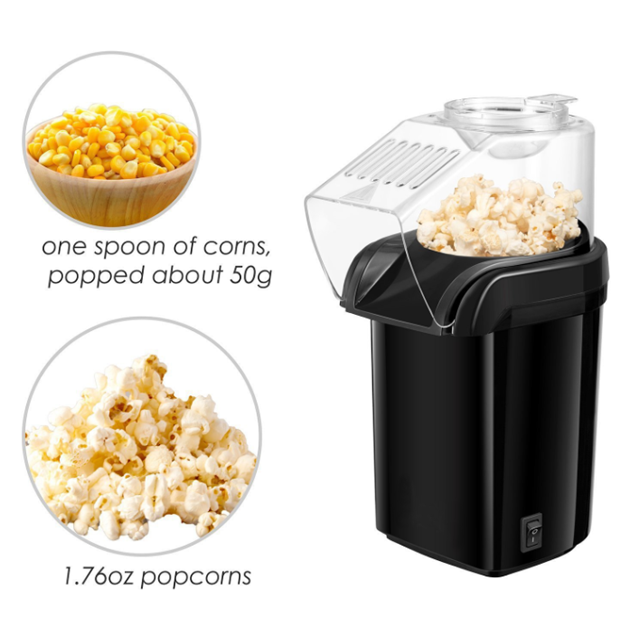 OEM China 110V 220V 1200W Small Mini Pop Corn Maker Automatic Popper Popcorn Machine