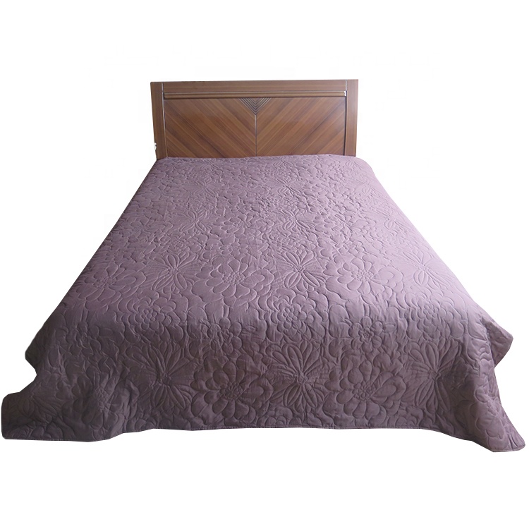 Unique products king size 100% polyester quilted bedspread king size luxury