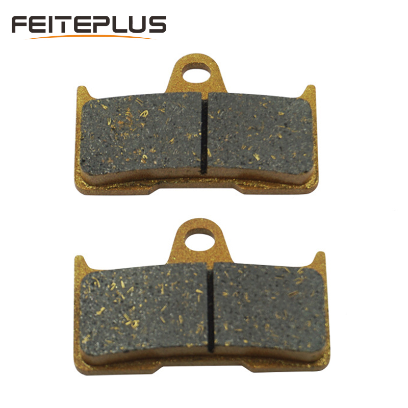 2 x Street Motorcycle Semi Metallic Rear Brake Pads for Kawasaki 43082-0055 ATV UTV Metal Caliper Pads