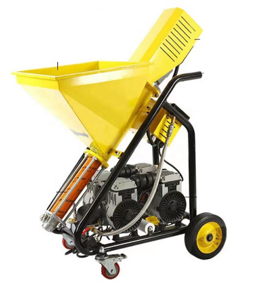 Putty mortar spraying machine easy operating Multifunctional putty spray machine