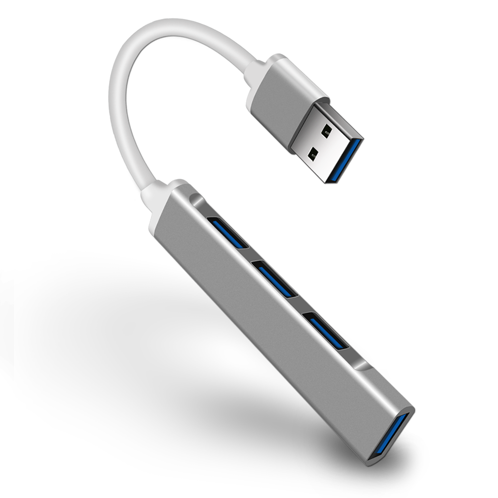 4 порта USB концентратор 4 в 1 док-станция для ноутбука с USB 2,0 USB 3,0 концентратор для компьютера