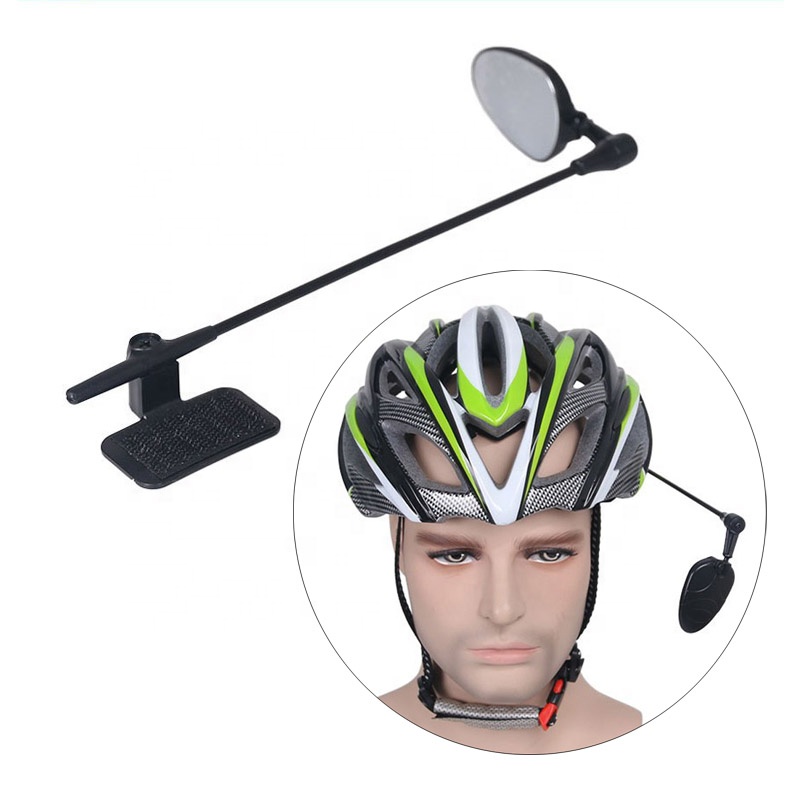 Bicycle Mirror Lightweight aluminum Bike Helmet Flexible 360 Degree Adjustable Rear View Mirror