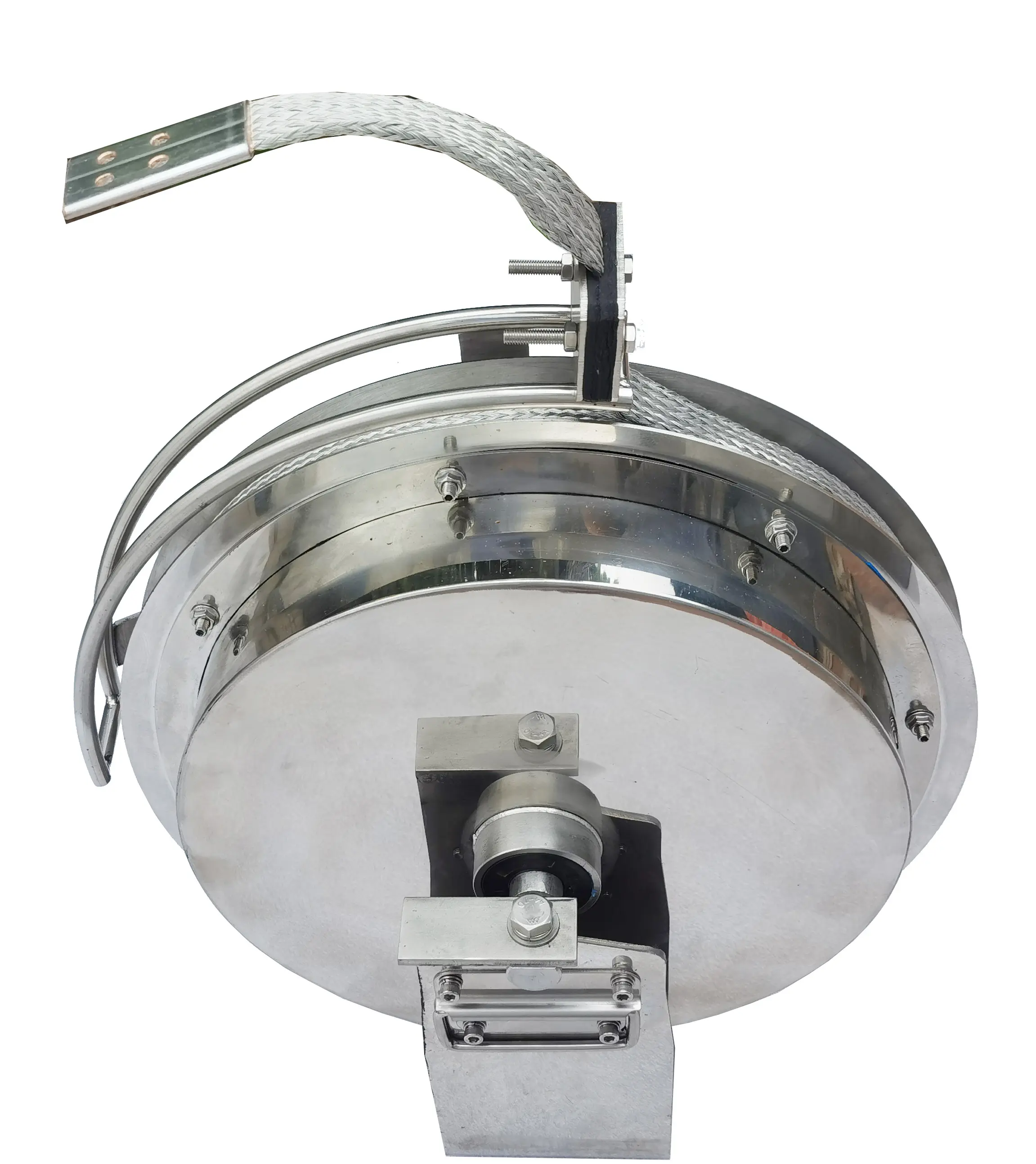 Retractable/Rewinder Anti-Static Earthing/Grounding Reel With Bypass Conductor For Floating Roof Storage Tanks