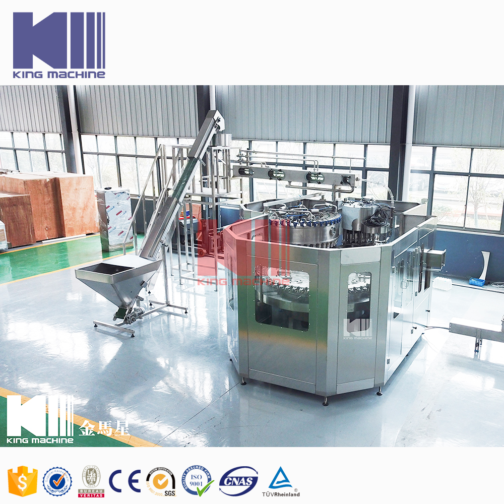 Automatic 3 in 1 Rotary PET Plastic Bottled Water Filling Machine for Purified Pure Mineral Spring Drinking Water