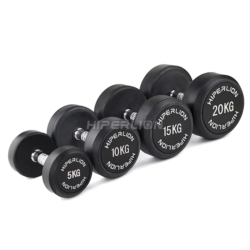 Steel Fitness 10kg Handle Custom Wholesale Rubber Weights Gym Dumbbells Buy Online For Sale