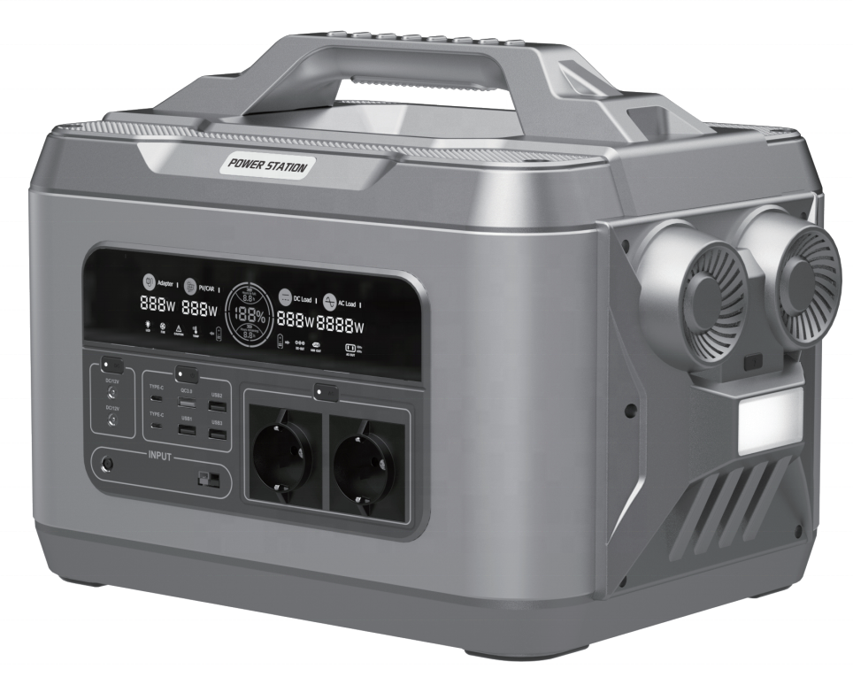 No gasoline No noise LiFePO4 lithium generator Portable 2200W 230V Solar Generator