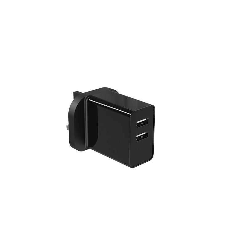 Оптовая Продажа Великобритания вилка 2 usb настенное зарядное устройство 3.1A 15,5 W адаптер питания фабрика Шэньчжэнь