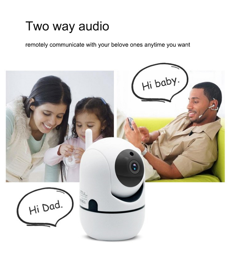 1080p 2MP Мини безопасности умный дом Двусторонняя аудио IP WiFi cctv камера