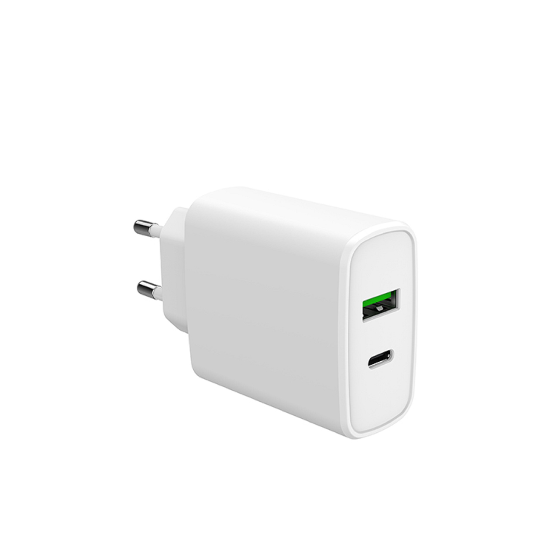 EU Pulg двойной порт PD18W QC18W настенное зарядное устройство дорожный адаптер зарядное устройство для смартфонов