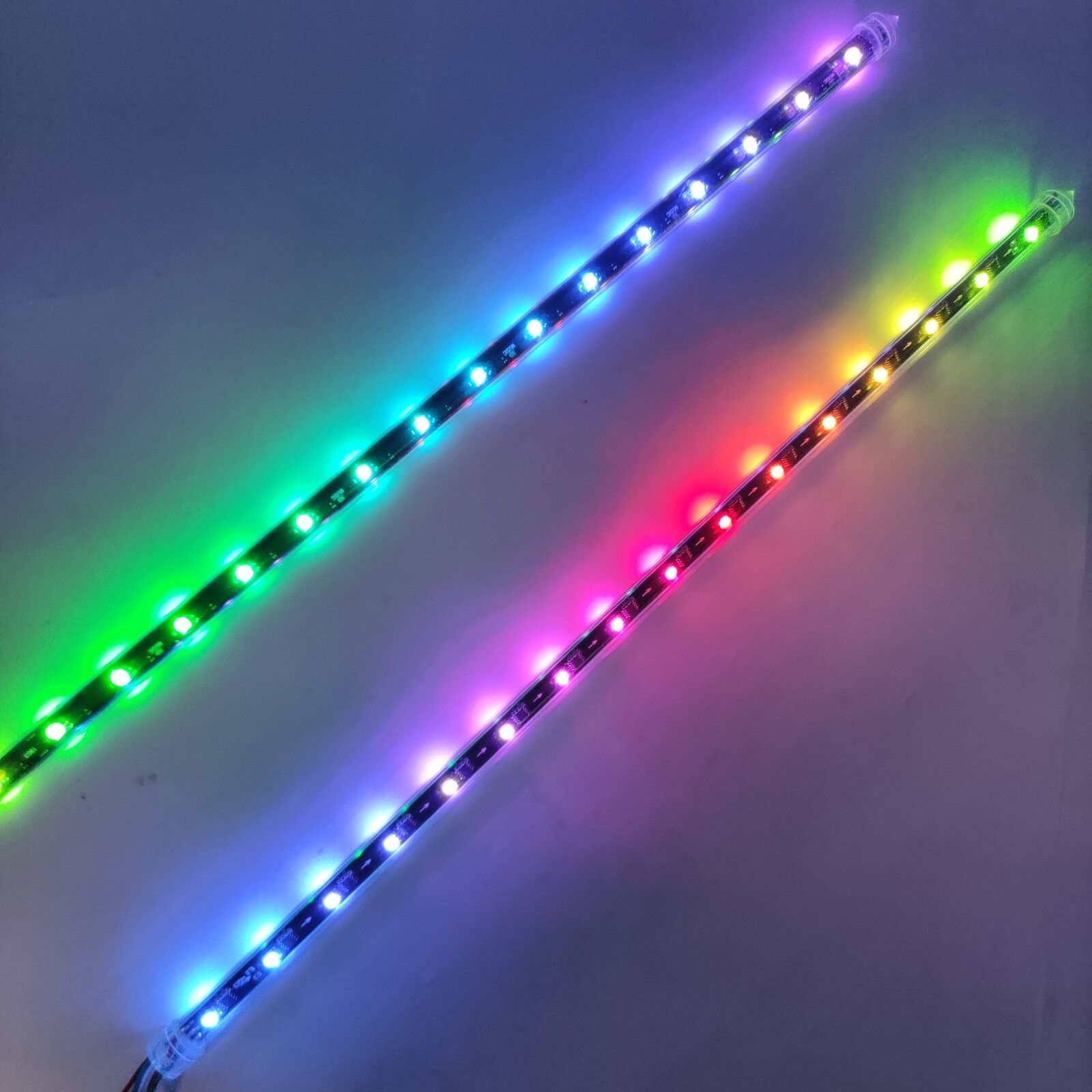 360 градусов диско дождь метеорит DMX RGB волшебный цвет Светодиодная трубка матрица DMX 3D вертикальный пиксельный пульт управления музыкой