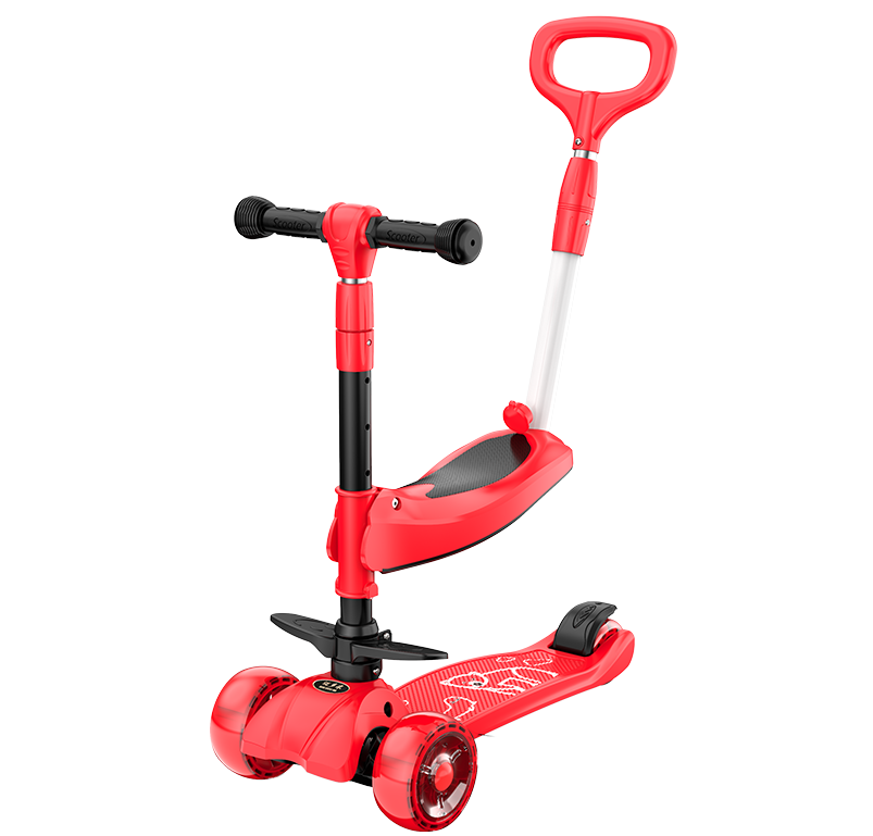 Hot sell baby toy balancing scooter Silent folding wide skateboard scooter