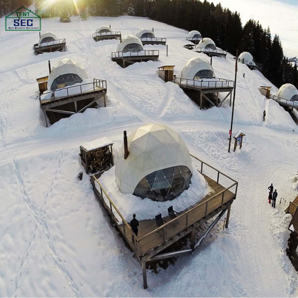 Звукоизолированные купольные палатки, прозрачный зимний купольный маленький геодезический купольный тент igloo