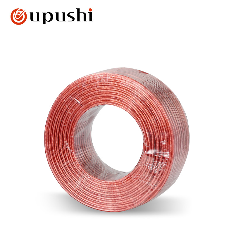 Oupushi200 # фон музыкальный динамик кабель золотой и серебряный провод с использованием экологически чистого ПВХ материала