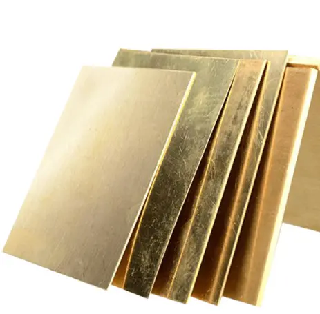Customized 0.8mm 1mm 2mm 2.5mm 3mm 6mm thickness H62 H65 Brass sheet and Plate china manufacturer factory price