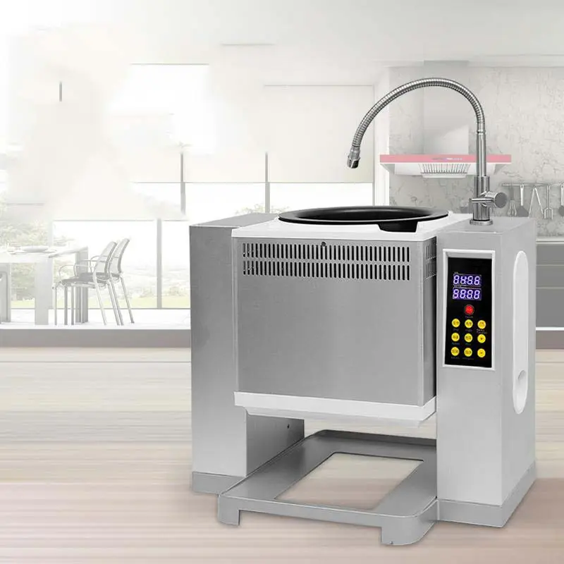 Automatic Stir Fry Machine M9-50 Automatic Cooking Machine 15L Inner Pot Capacity Drum Intelligent Multifunction Stir Fry Machine