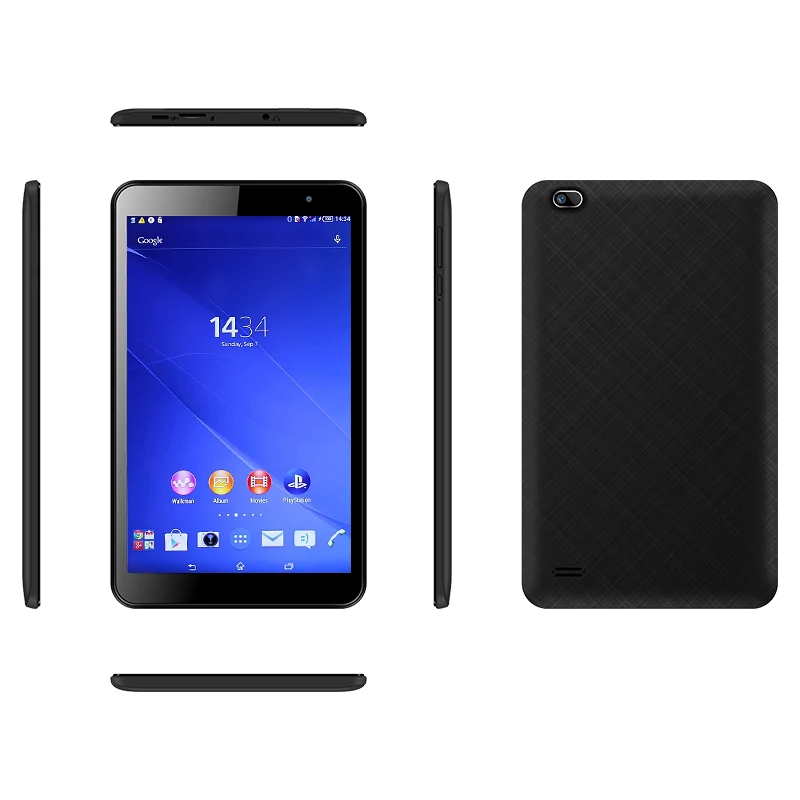 Портативный 8 дюймов TFT емкостный сенсорный экран 1G 16G, Wi-Fi, андроид 10 планшетный ПК с дополнительным клавиатура
