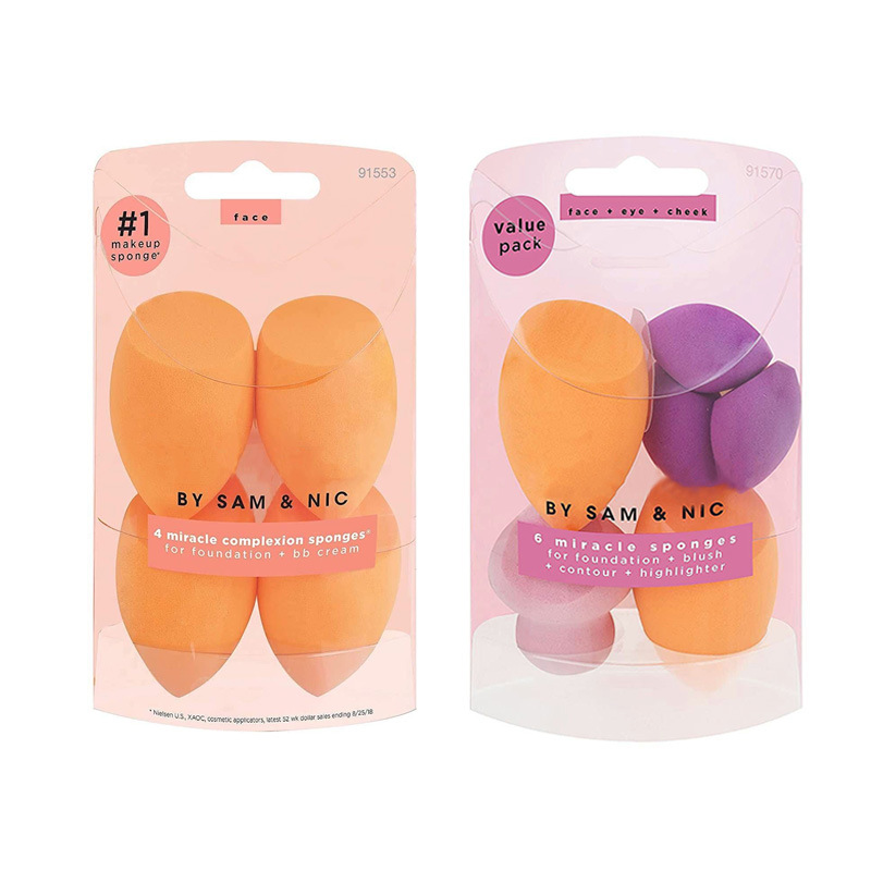 Best Selling Manufacturer Real Techniqu Non Latex Makeup Blending Egg Beauty Sponge