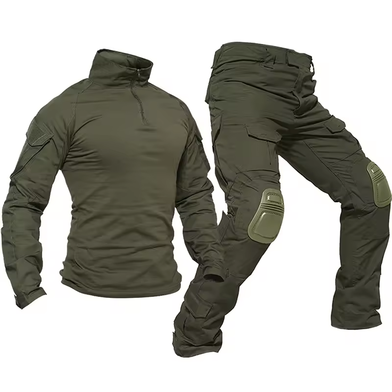 Hot Sale Breathable comfortable tactical Frog Suit Uniform Black Shirt Pants Suit Tactics G3 FROG Suit combat uniforms