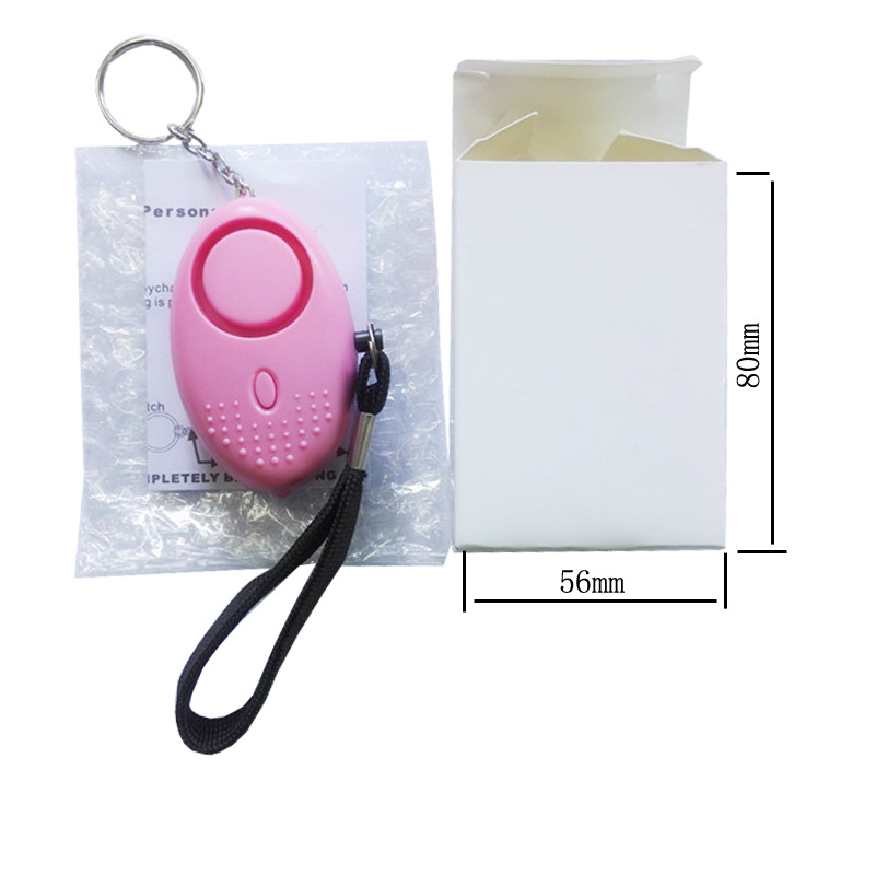 Emergency Safety Alarm keychain for Women Men Children Elderly Personal self defense Alarm with LED lights