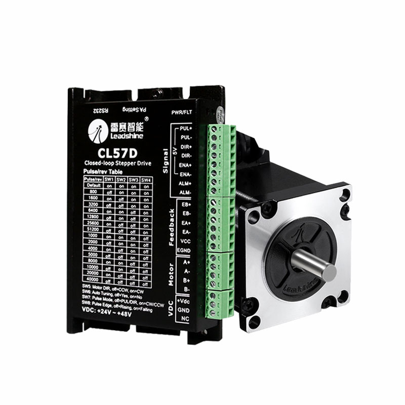 Бесшумный микро шаговый двигатель постоянного тока Leadshine Nema 17/23/34