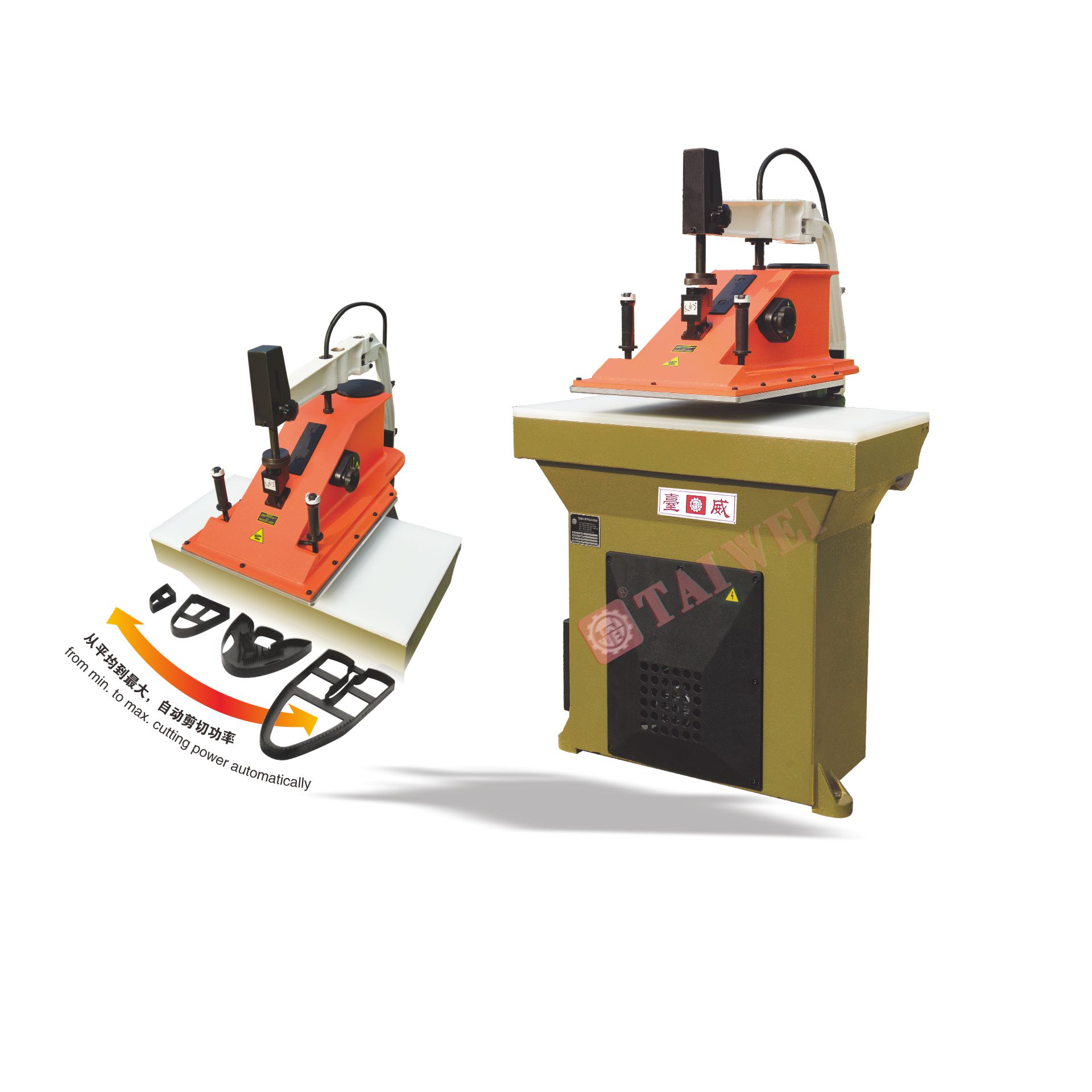 20 тонн, машина для высечки обуви Multiforce Rocker