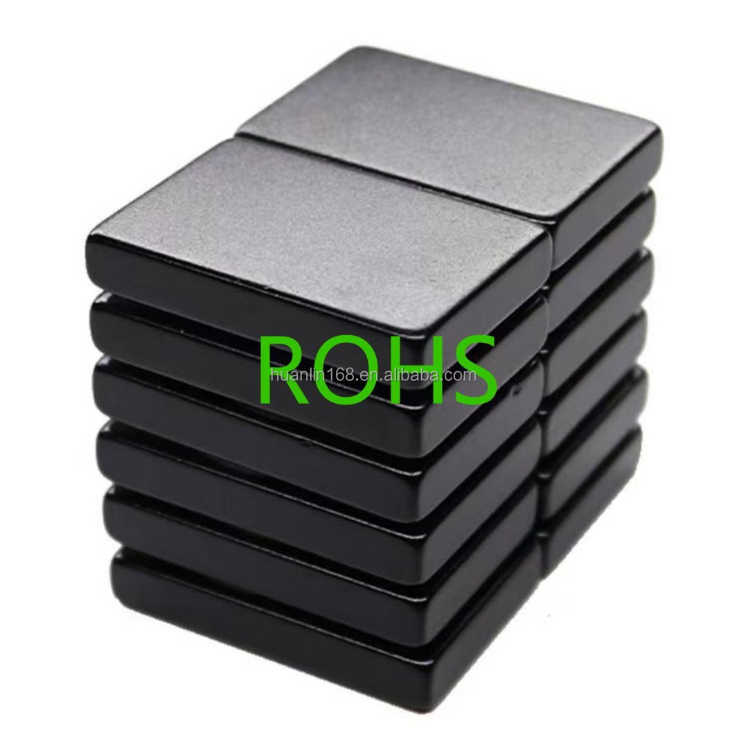 N35 Grade NDFEB Magnets Nickel-Coated Countersunk Cylinder Hook Patterns for Motor Application Epoxy Black Neodymium Nagnetic