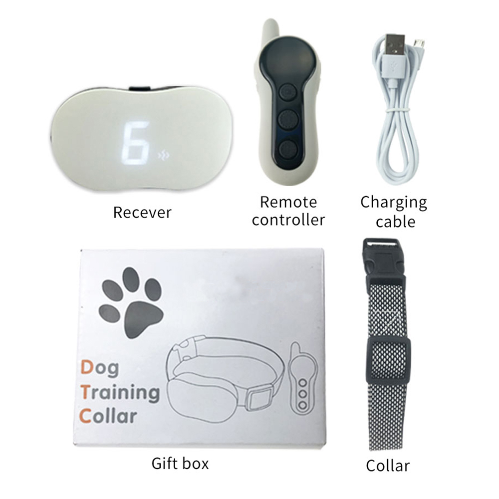 1000FT Remote Range Waterproof Dog Shock Collar with Remote Dog Training Collar with Beep Vibration Shock Electric Dog Collar