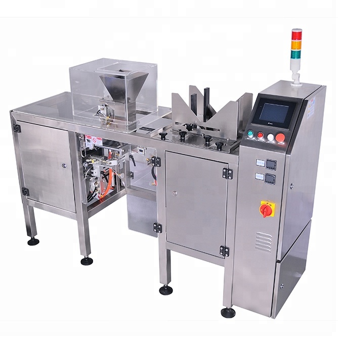 T Linear Type Automatic Premade Pouch Packing Machine