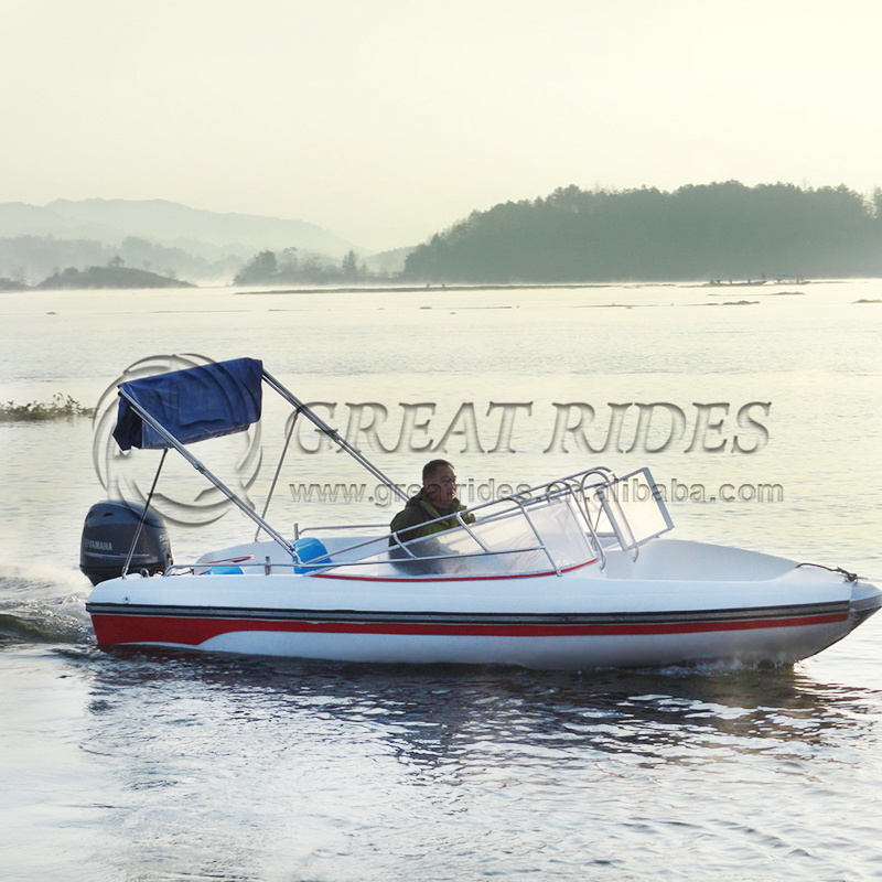 High Quality Skiff Leisure Boats 518 Speed Boat Without Motor And Trailer 17FT Offshore Sport Boat