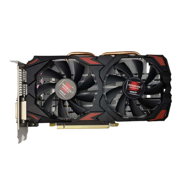 Видеокарта AMD RX580 8 ГБ, 256 бит, совершенно новая игровая Графическая карта, GPU для рабочей станции