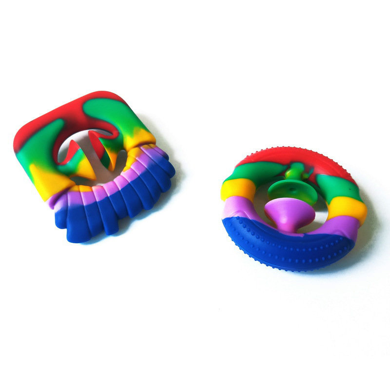 Fitness Pinch Meter Muscle Durable Silicone Hand Grip Training Arm Muscle Strengthener Grip Circle Pinch Roller